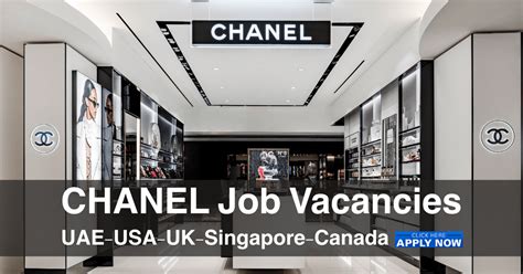 chanel singapore salary|chanel vacancy.